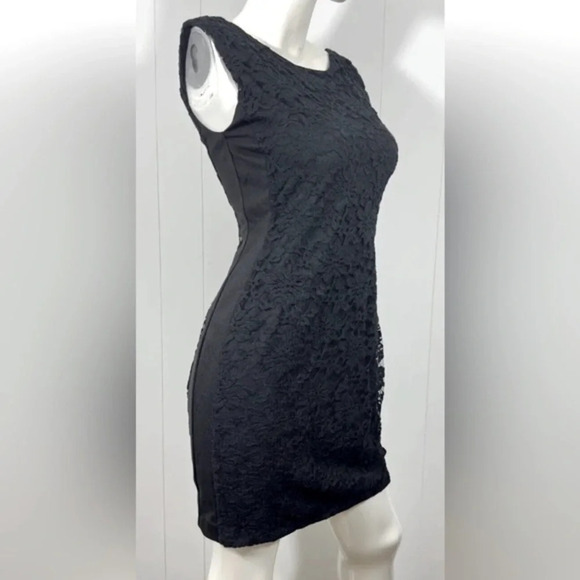 NWT APT. 9 sleeveless black lace lined Shesth dress formal cocktail dress - Picture 3 of 8